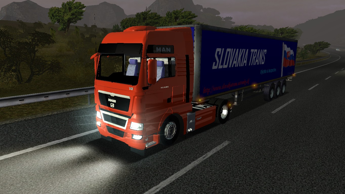 MAN TGX a firemny Naves